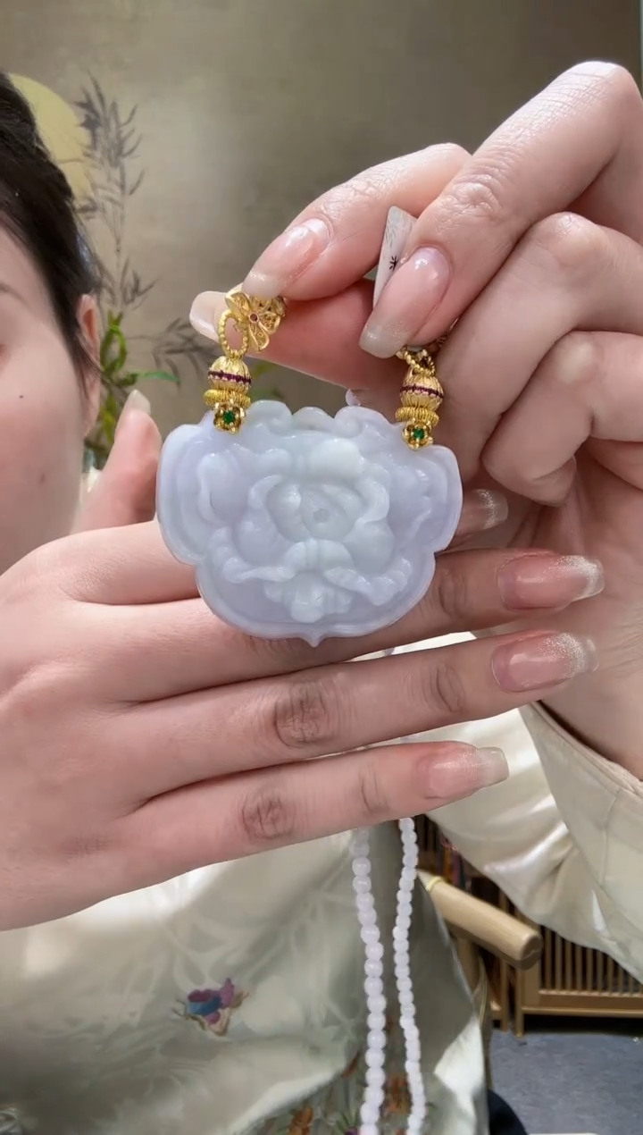 【闪购商品】翡翠颈饰未镶嵌吊坠