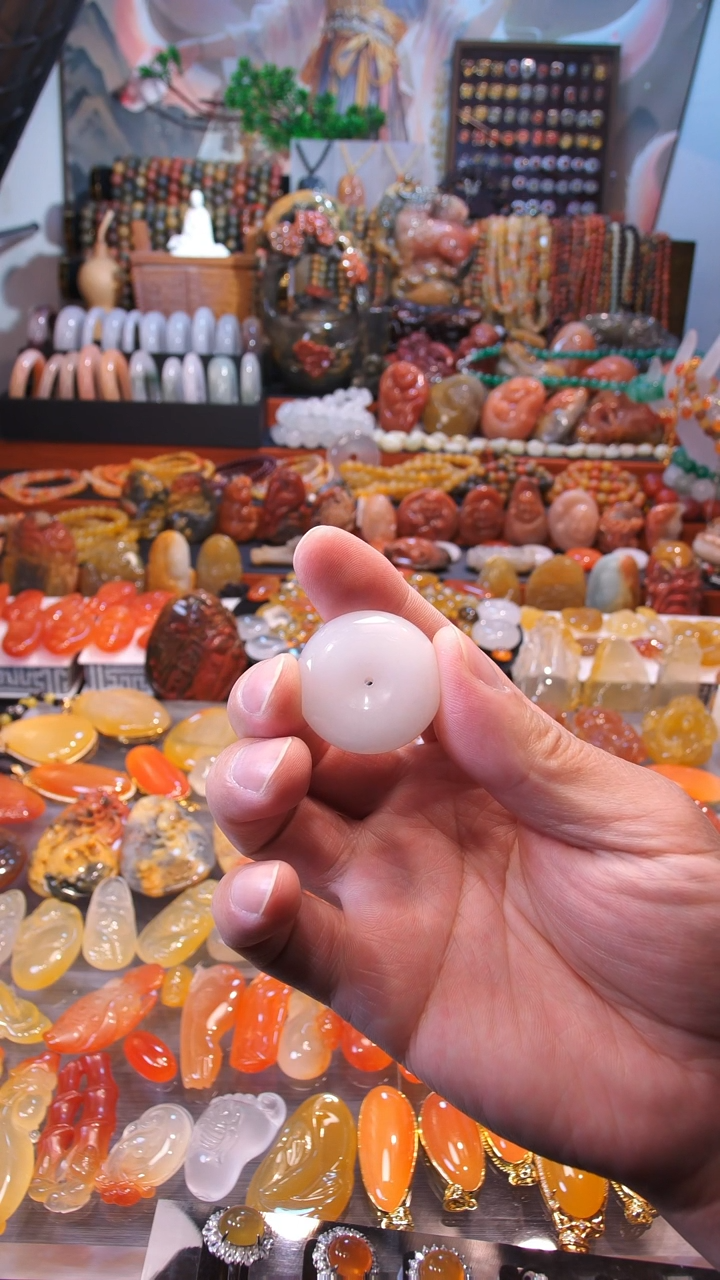 石英质玉平安扣未镶嵌平安扣