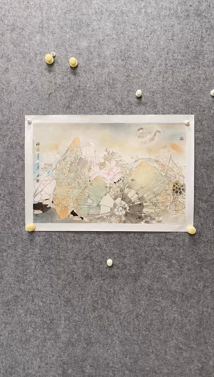 国画演*大简书画院书画作品