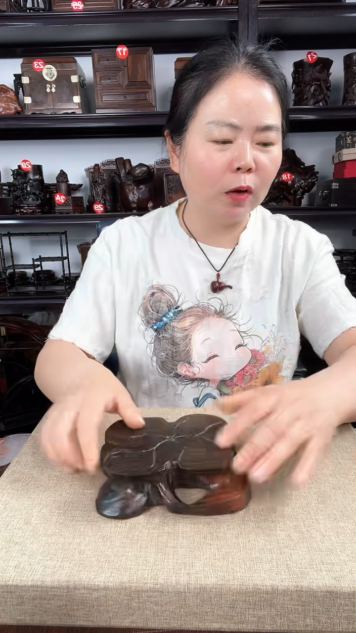 木193瑕疵老李红木工艺品