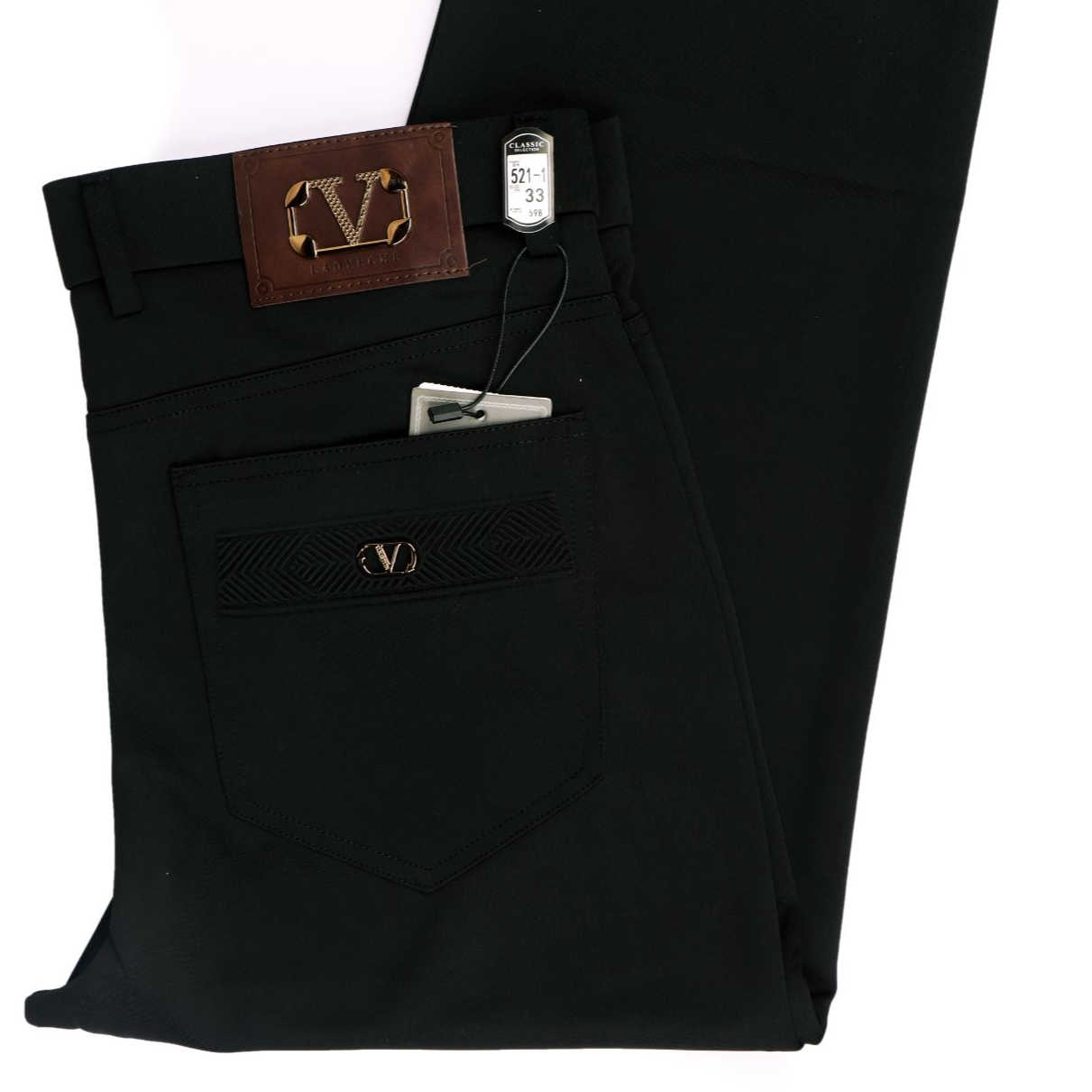 2025新款男士裤子时尚休闲裤黑色商务夏季弹力