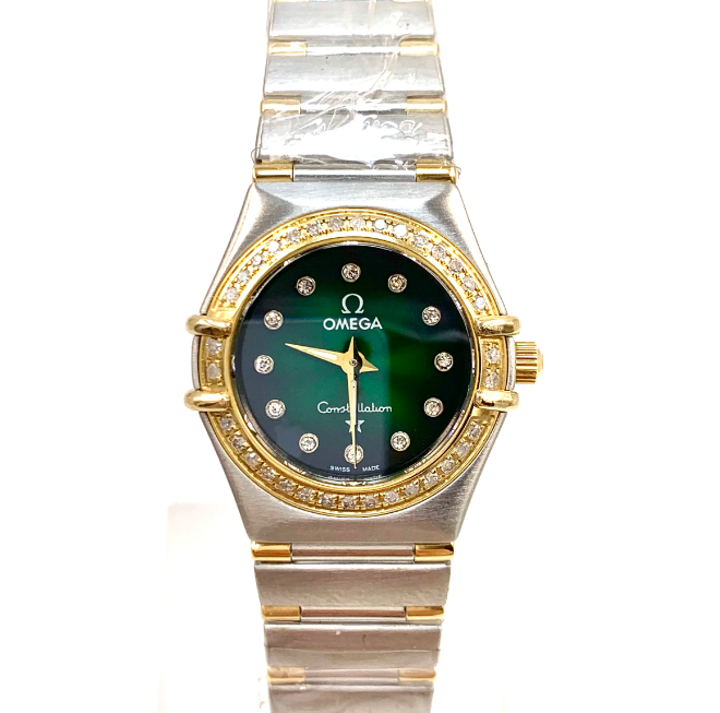 99新 Omega/欧米茄 欧米茄星座22.5盘钢带款石英jw