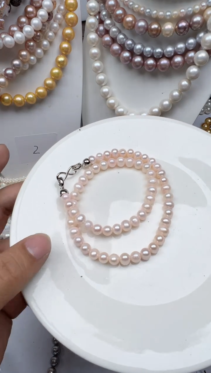 【闪购商品】淡水珍珠颈饰未镶嵌1