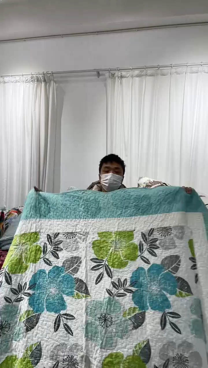 棉160*200纯棉床盖9号微瑕