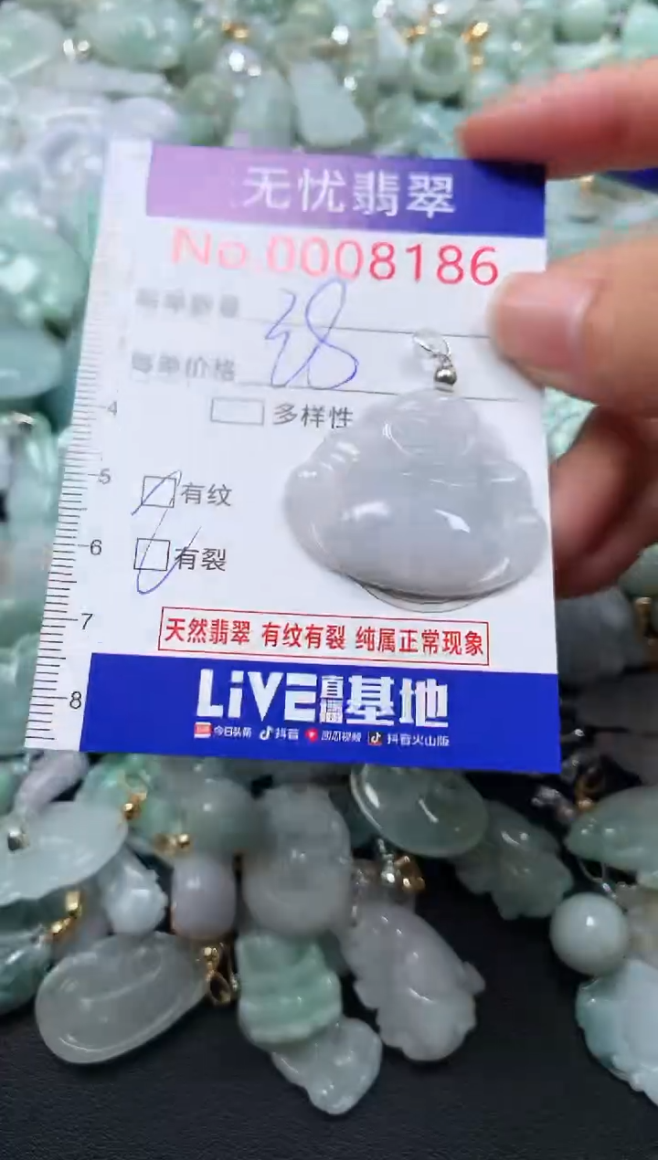 颈饰未镶嵌翡翠8186
