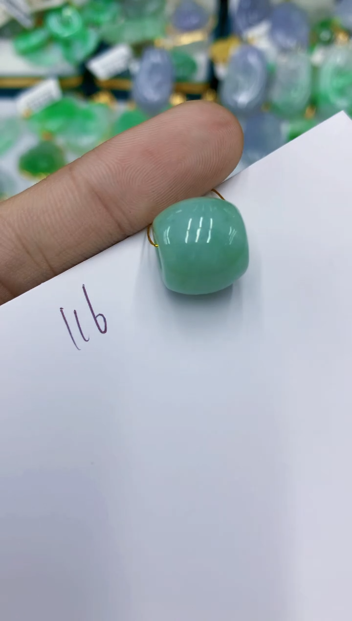 翡翠未镶嵌颈饰11111111111