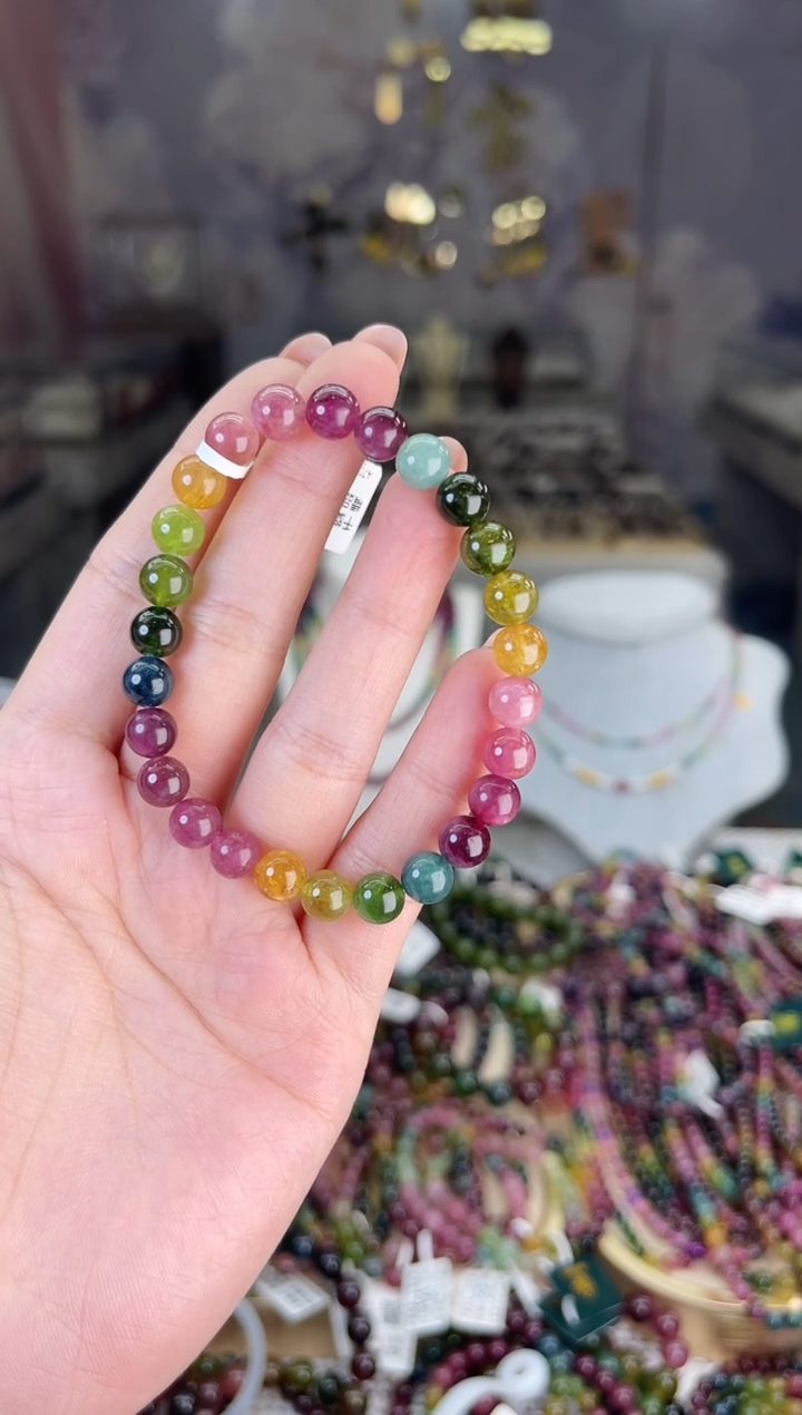 【闪购商品】碧玺/未镶嵌7mm+碧玺单圈多样性发货