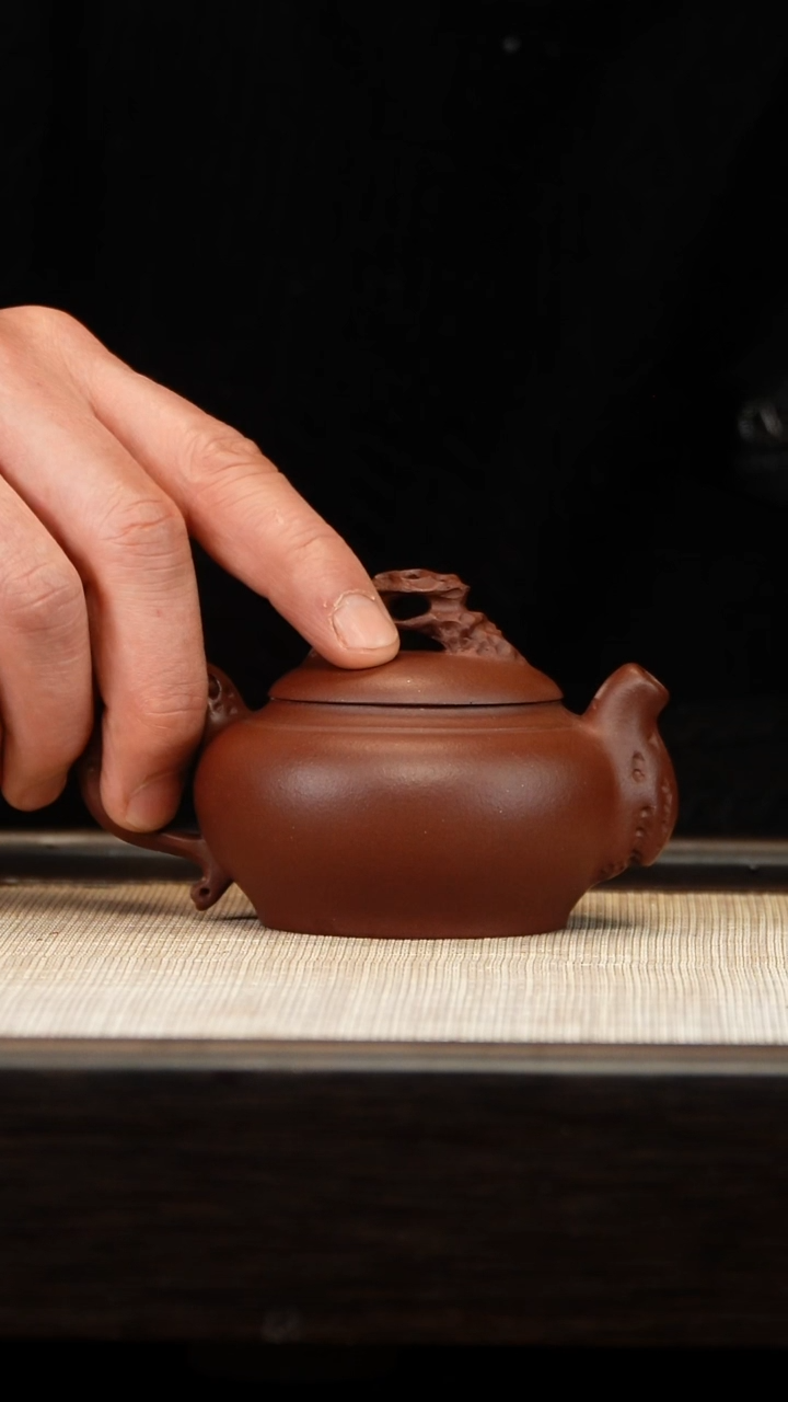 茶壶紫砂云根料云根