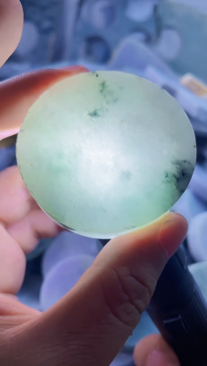 翡翠裸石天然A货翡翠1034