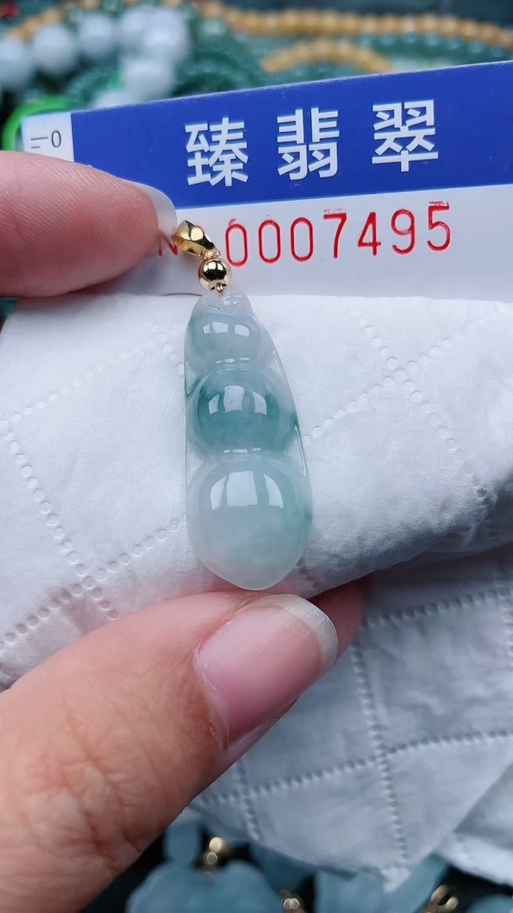 颈饰未镶嵌翡翠.0007495