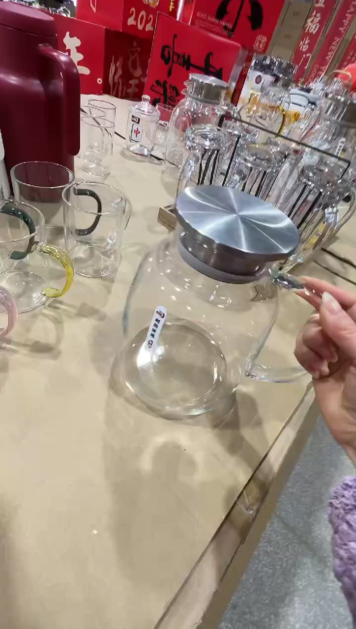 【闪购商品】水晶玻璃无盖款直播专属2150ml