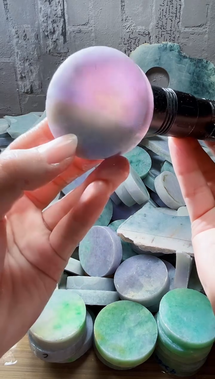 裸石翡翠天然翡翠A货石 南 966