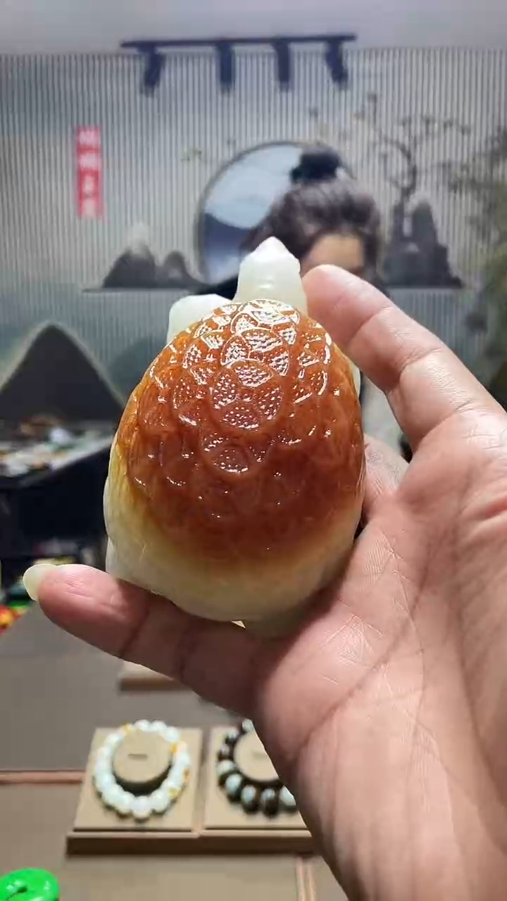 【闪购商品】和田玉挂件未镶嵌金钱龟