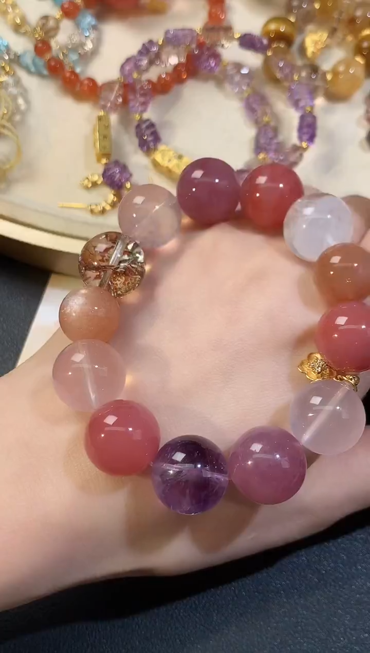 未镶嵌手串水晶D391|880