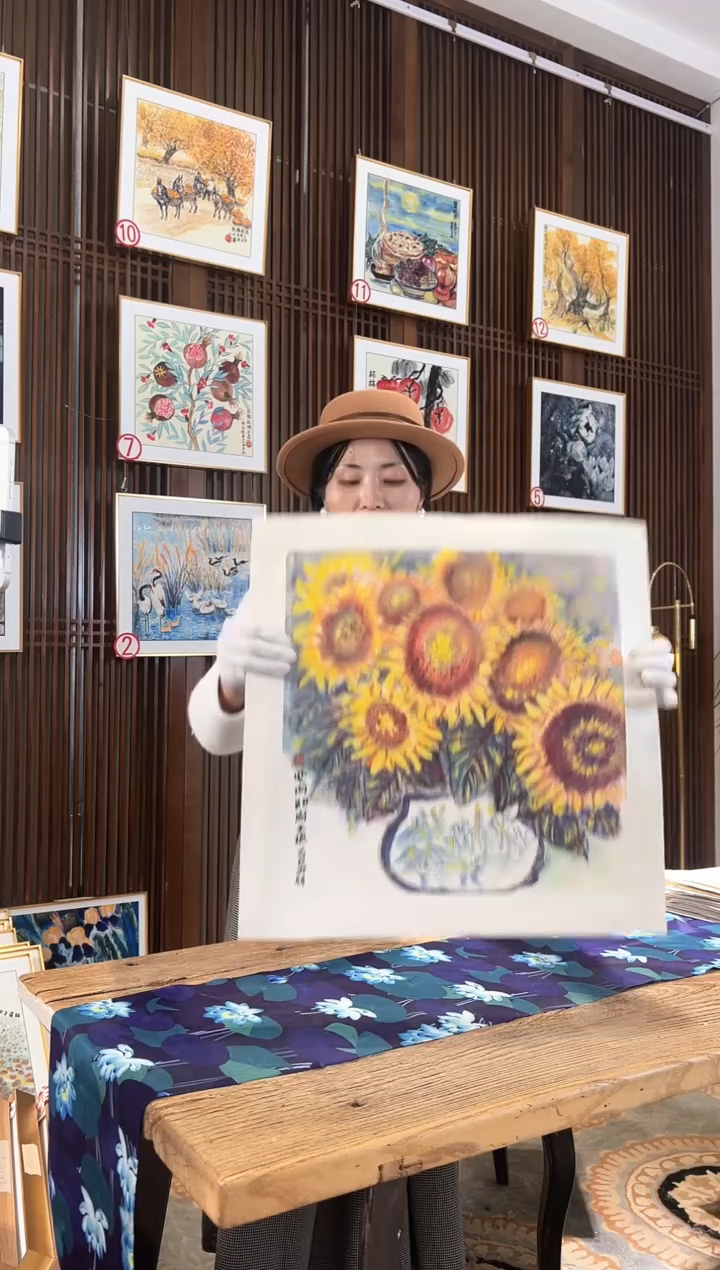 版画耿玉琨名章限量版画S