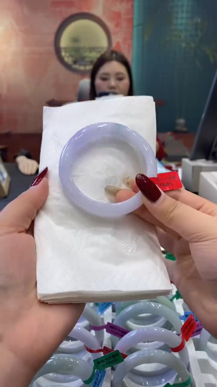 【闪购商品】翡翠手镯未镶嵌多人0017563