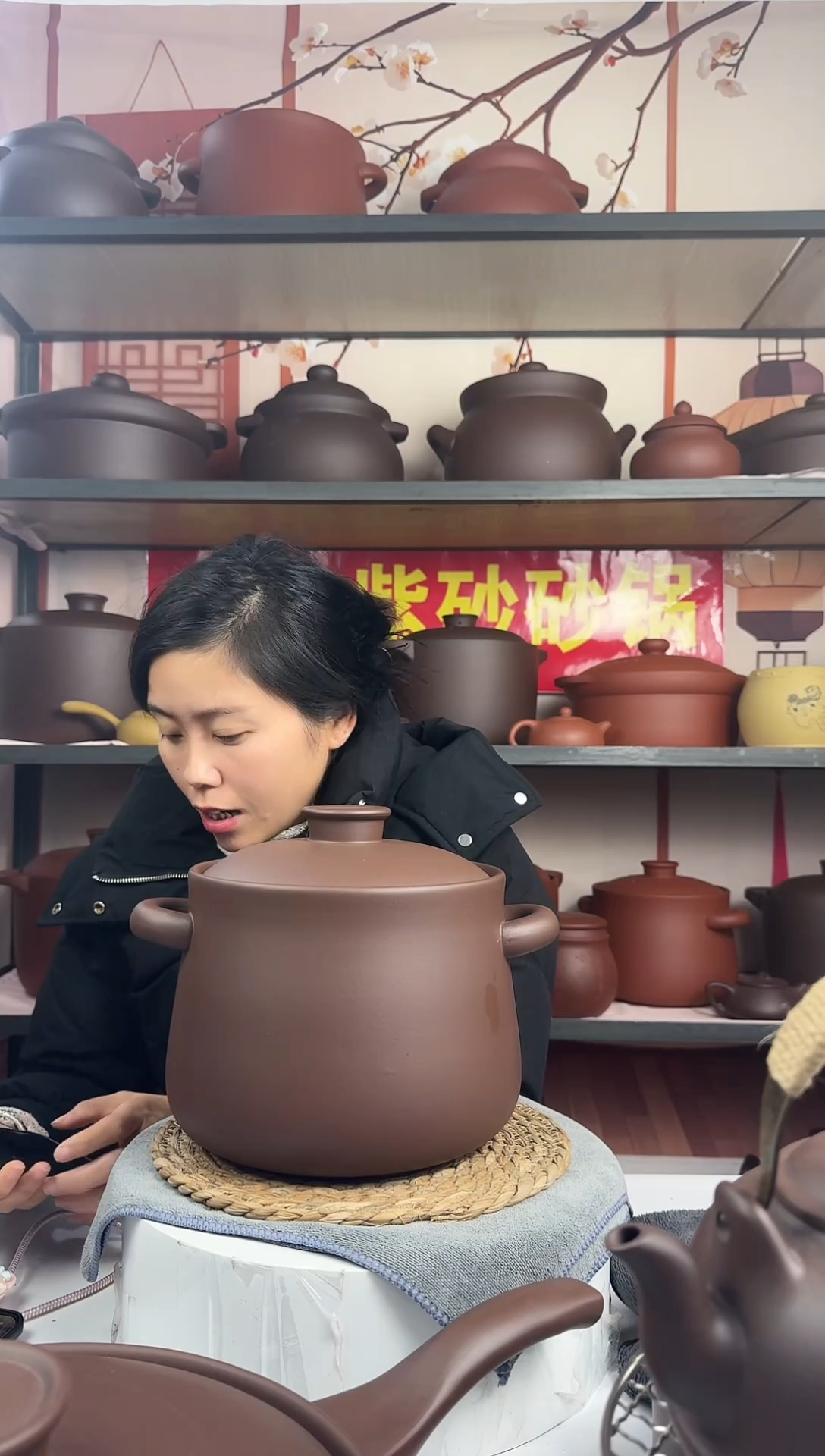 紫砂4L 小蛮腰紫泥