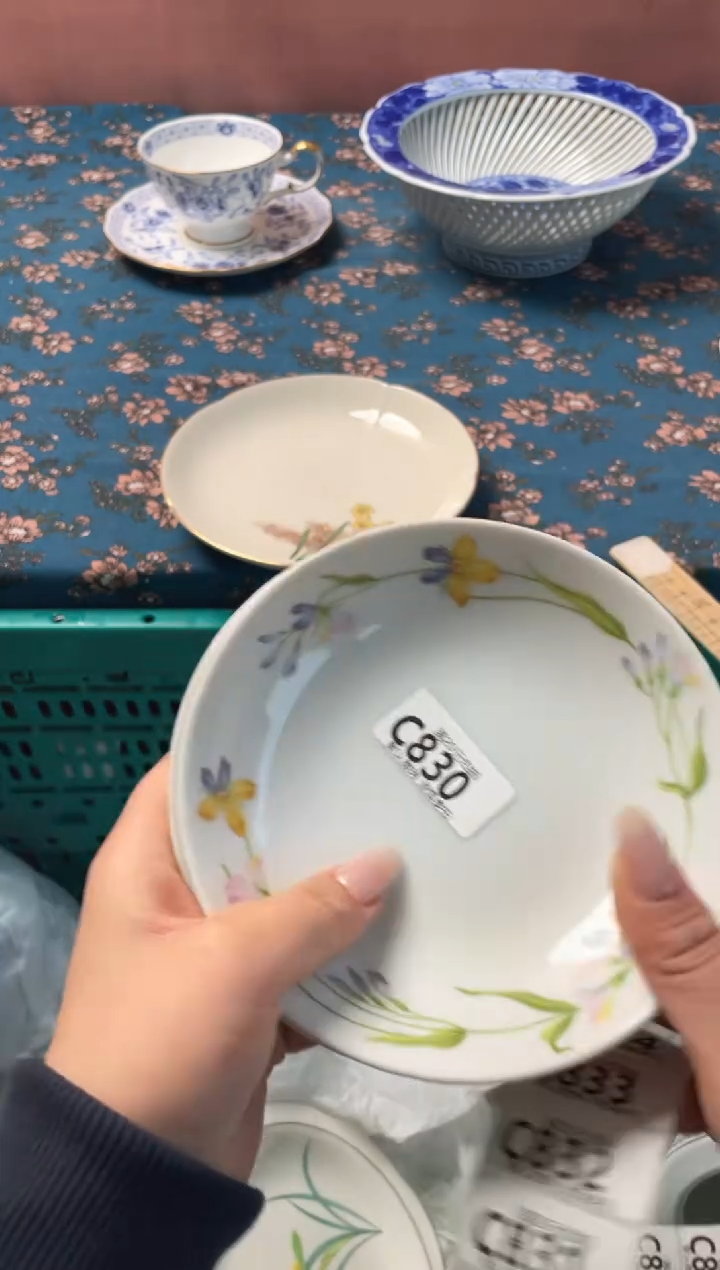 瓷片青*瓷器瓷器C830