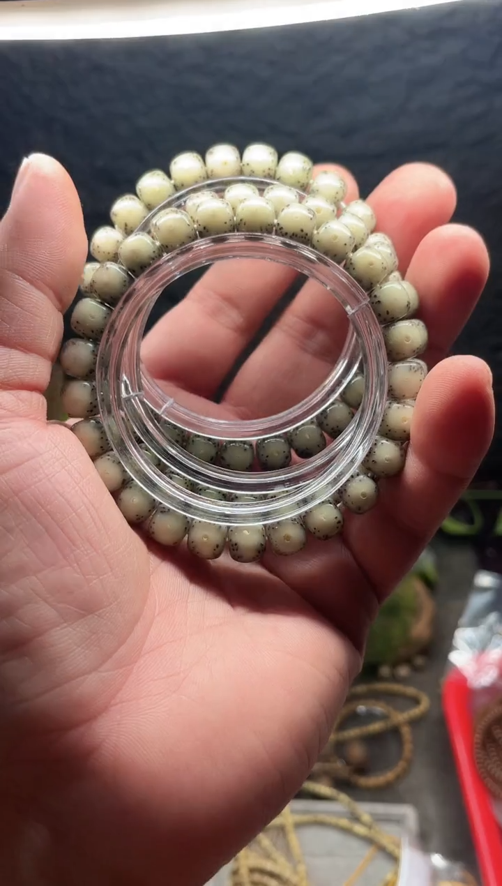 星月菩提吊坠海南星月菩提《A224》9X8单圈