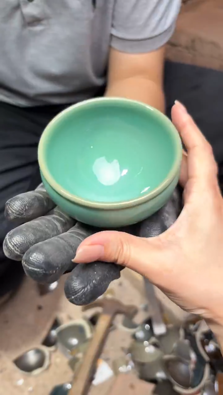 杯天目闪购链接    将军苹果绿·主人杯