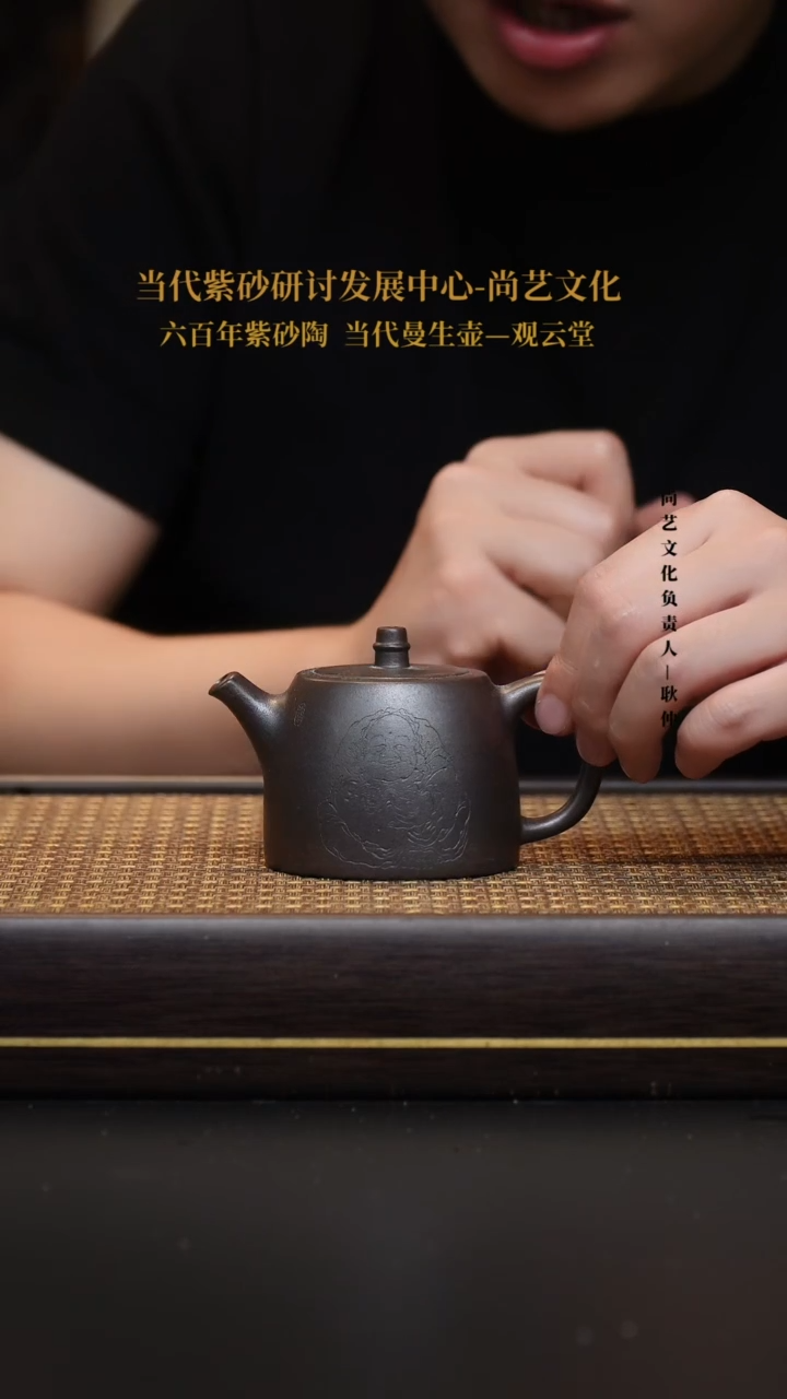 茶壶紫砂宜兴紫砂壶汉铎