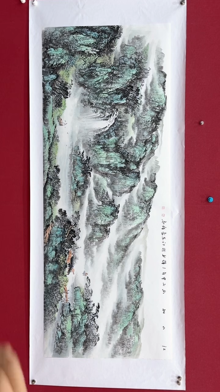 国画国画手绘山水花鸟