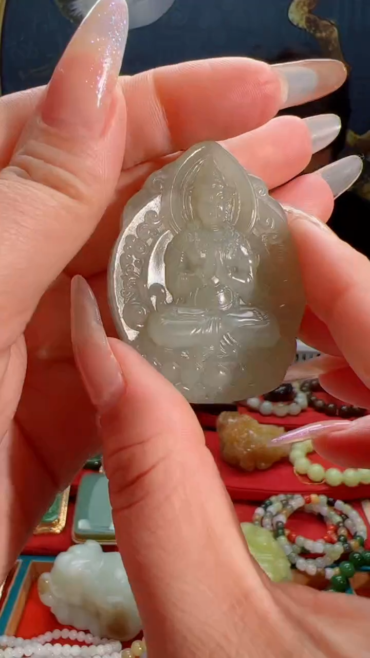 【闪购商品】和田玉吊坠未镶嵌1