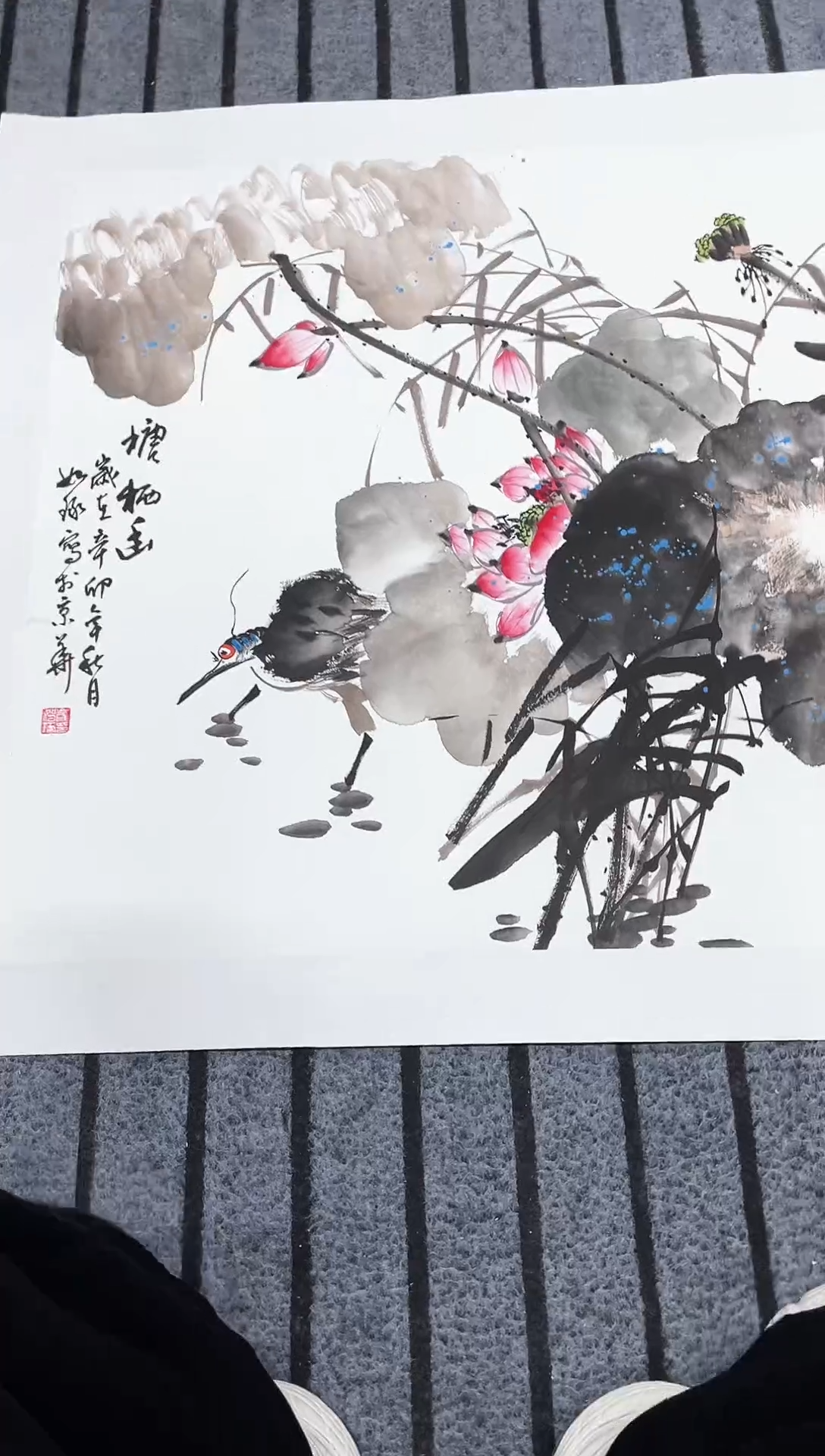 精品国画花鸟作品