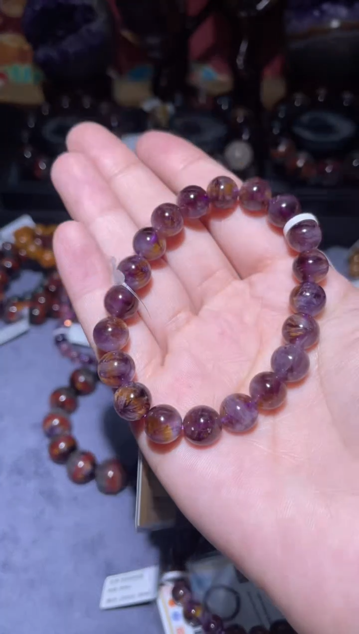 【闪购商品】水晶手链未镶嵌极光9mm-124