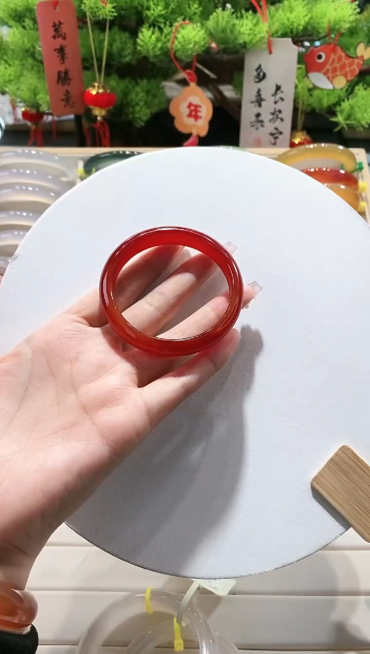 【闪购商品】玛瑙/玉髓手镯未镶嵌32-52