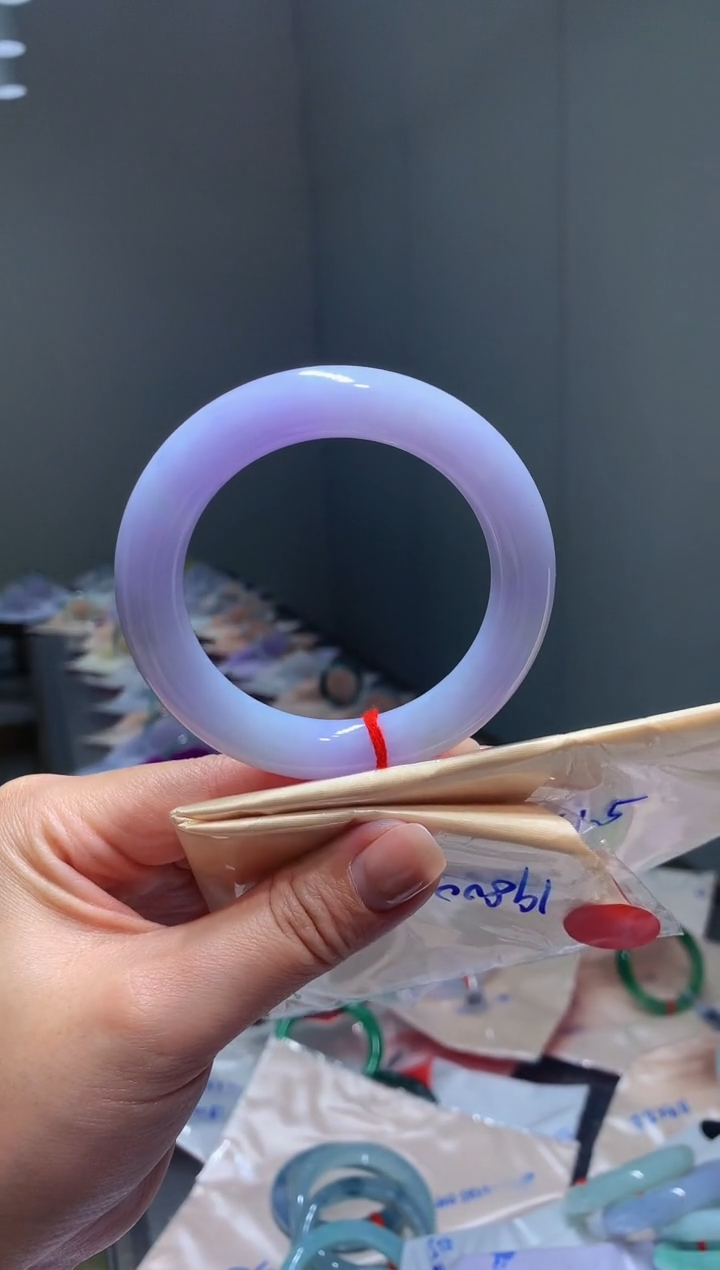 翡翠手镯未镶嵌翡翠手镯51圈口56.2