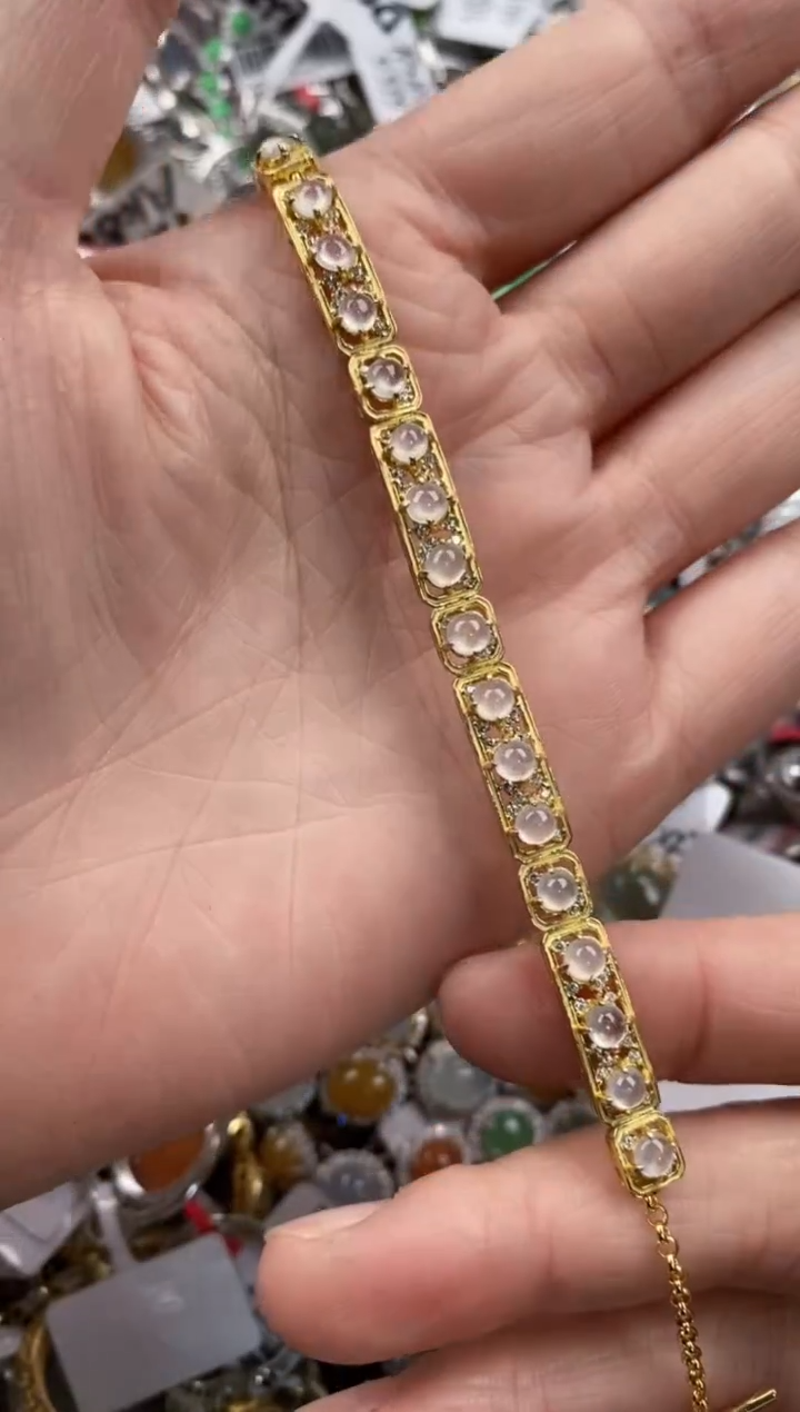 银S925镶嵌戒指翡翠999   10