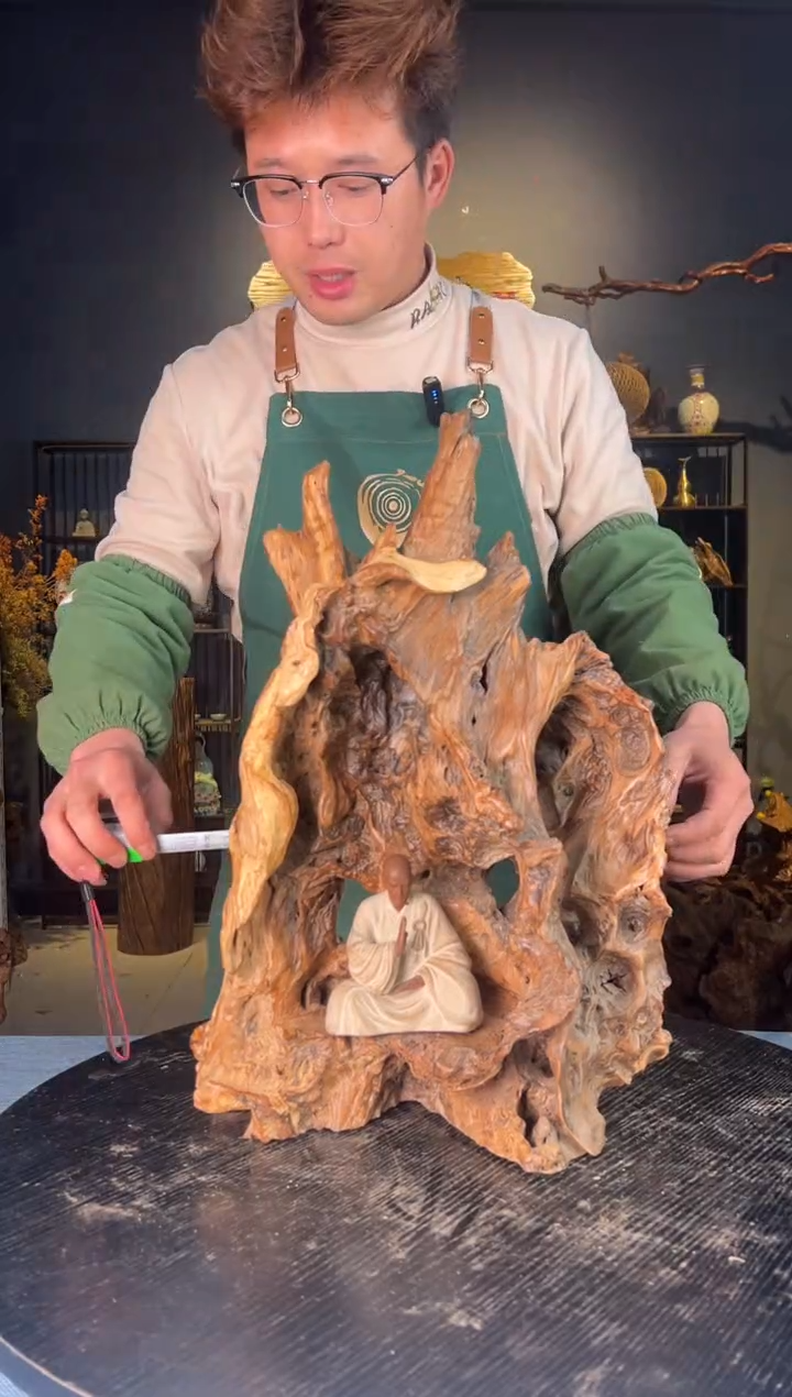 【闪购商品】木卢师傅根艺作品(不包含人物摆件）