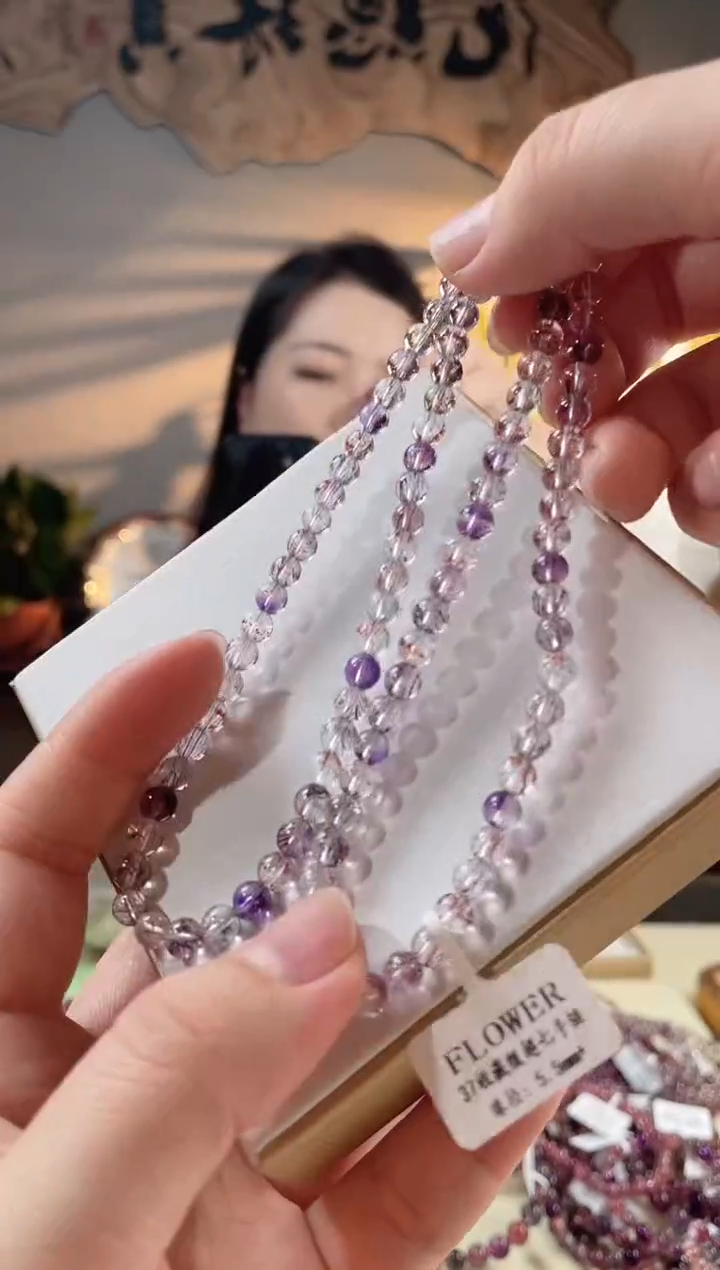 【闪购商品】水晶手链未镶嵌多圈手链5.5+