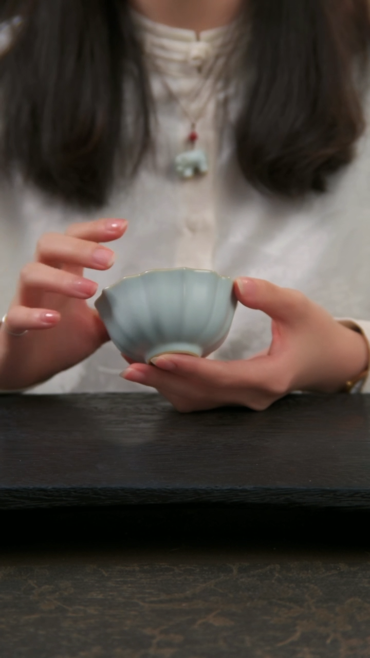 【闪购商品】杯荷瓣杯1只（默认开片）