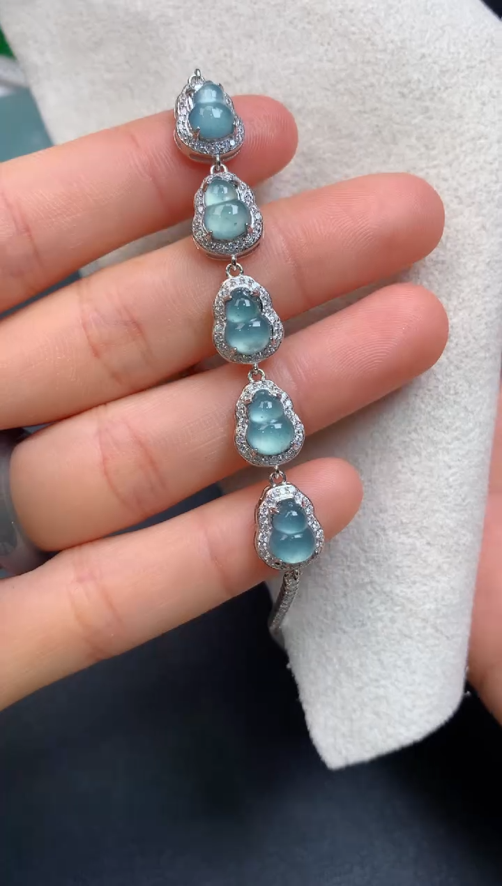 【闪购商品】翡翠颈饰银S925镶嵌0280072746