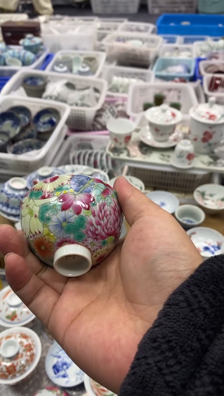 摆件陶景德陶瓷茶具容量约60