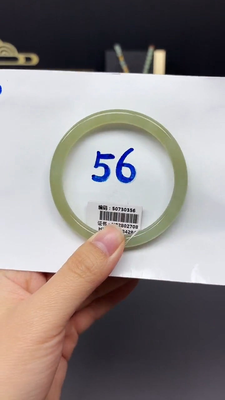 未镶嵌手镯和田玉0356