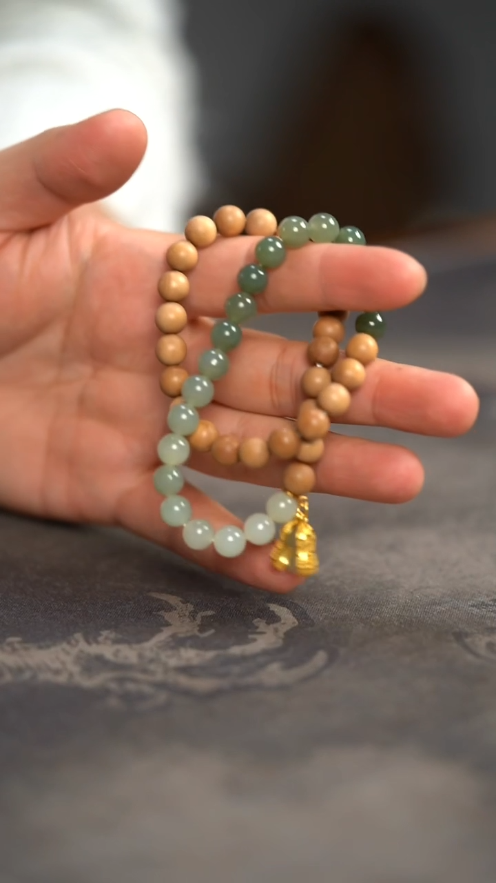 【闪购商品】檀香木手串/手链老山檀8mm双圈手串