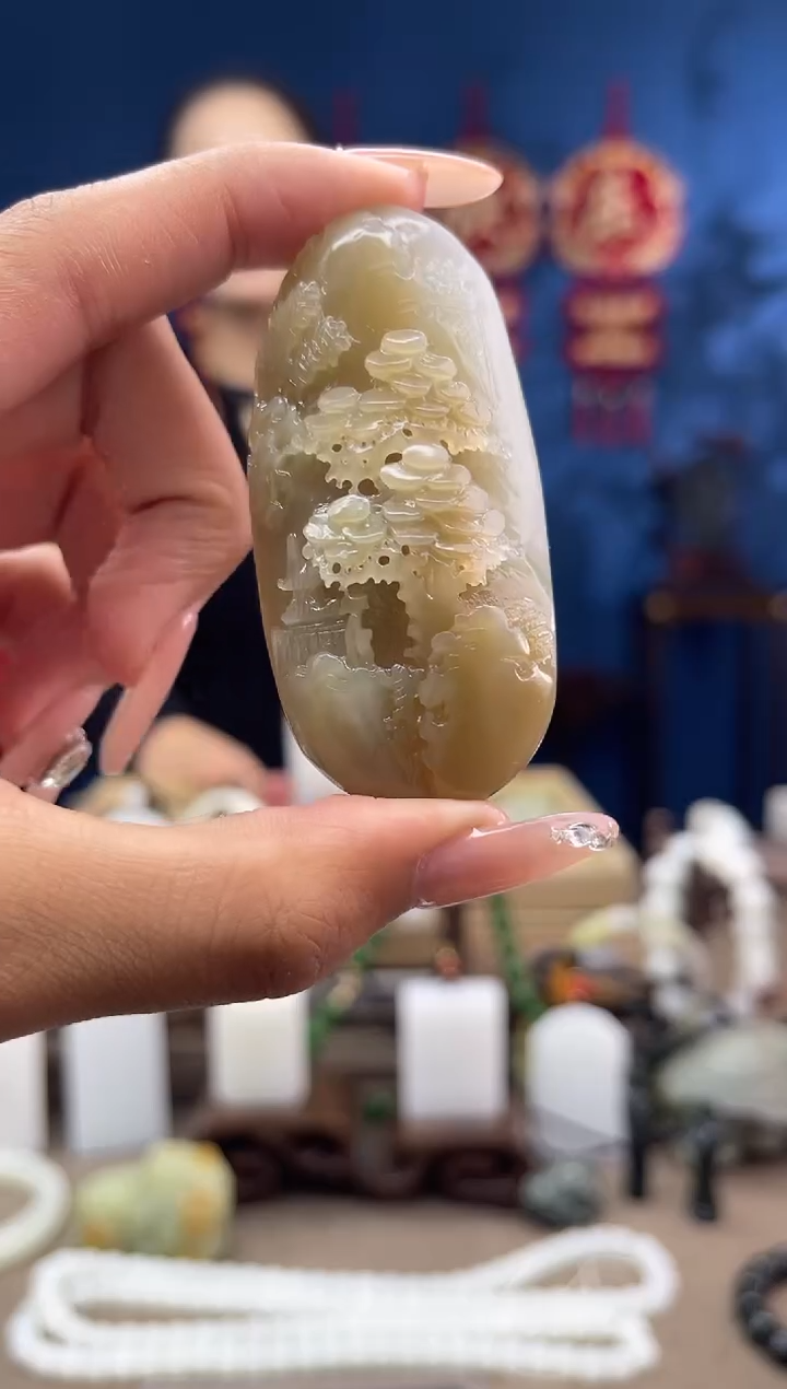 【闪购商品】和田玉颈饰未镶嵌1