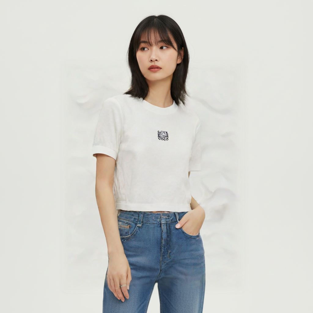 95新 LOEWE/罗意威 罗意威logo短袖女装/dd1131