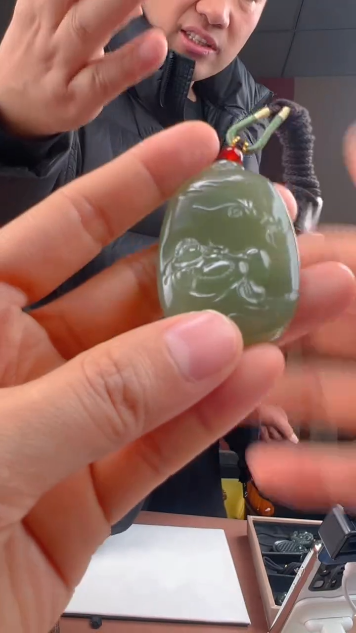 颈饰未镶嵌和田玉a34