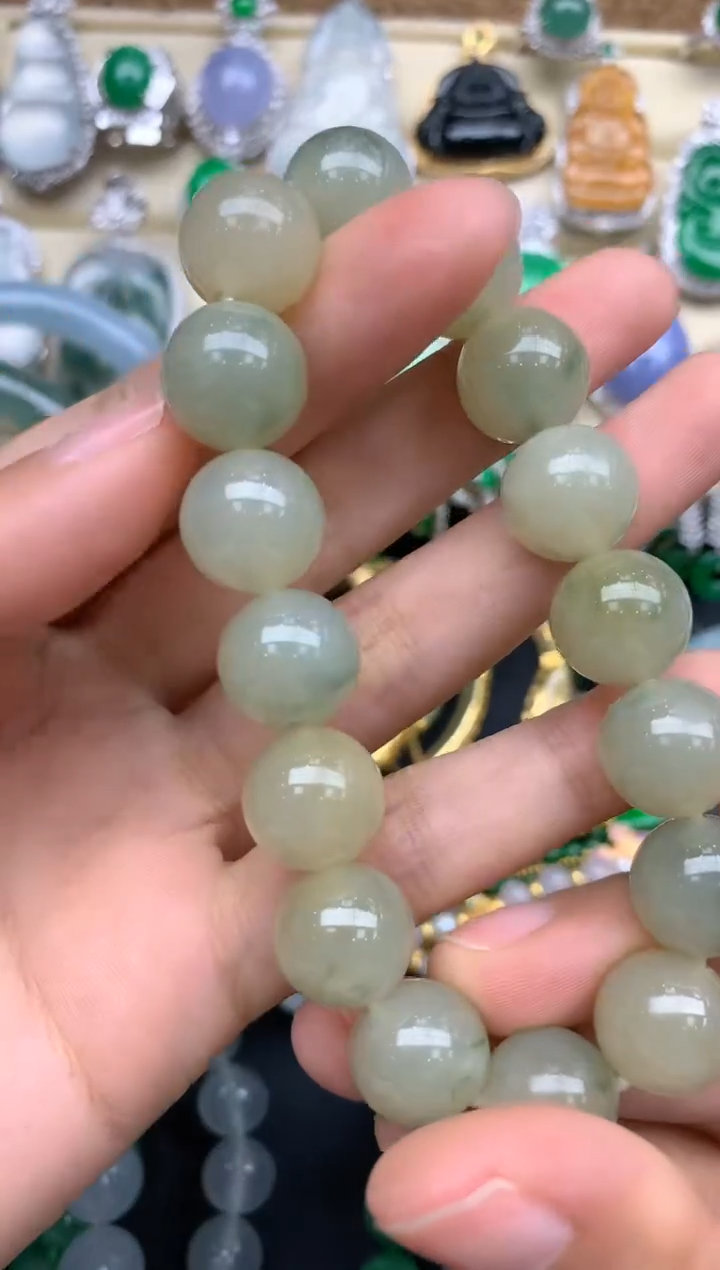 【闪购商品】翡翠手串未镶嵌257-中国好珍宝