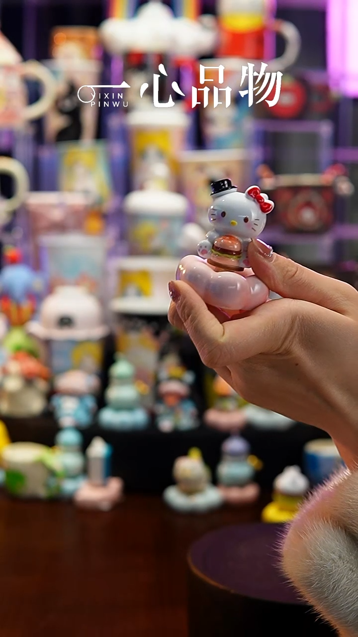 杯子瓷Y358景德镇手工手绘杯子