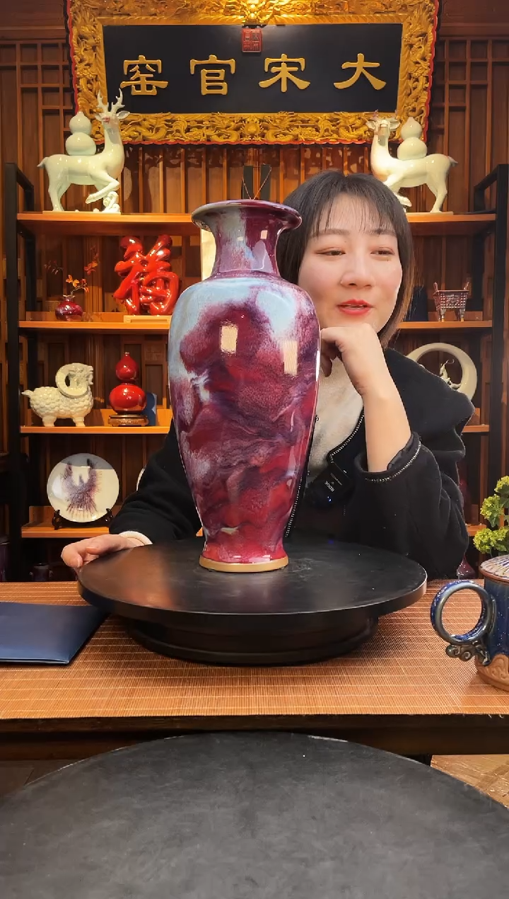 【闪购商品】摆件大宋官窑【观音瓶】DS.05101