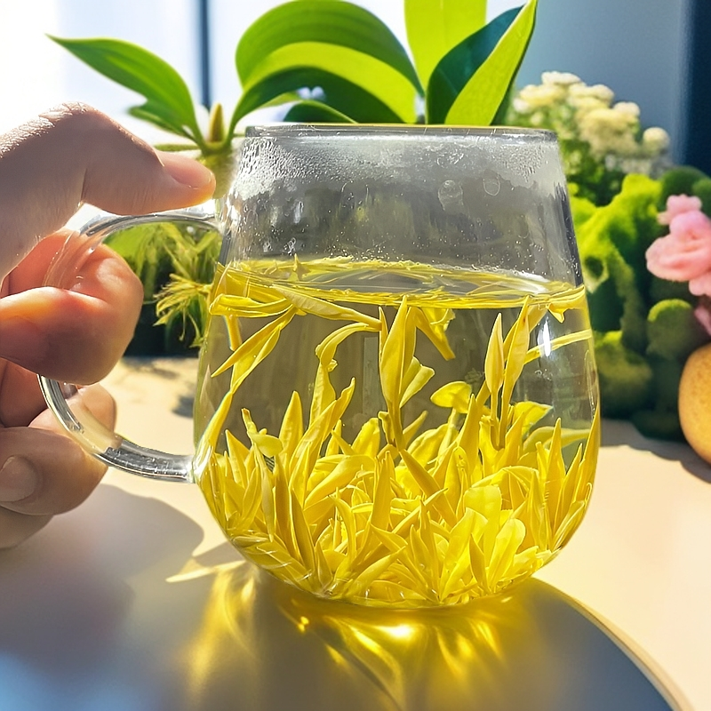 2025新茶黄金芽奶白茶奶香兰花香高端袋装春茶好喝不贵一芽一叶