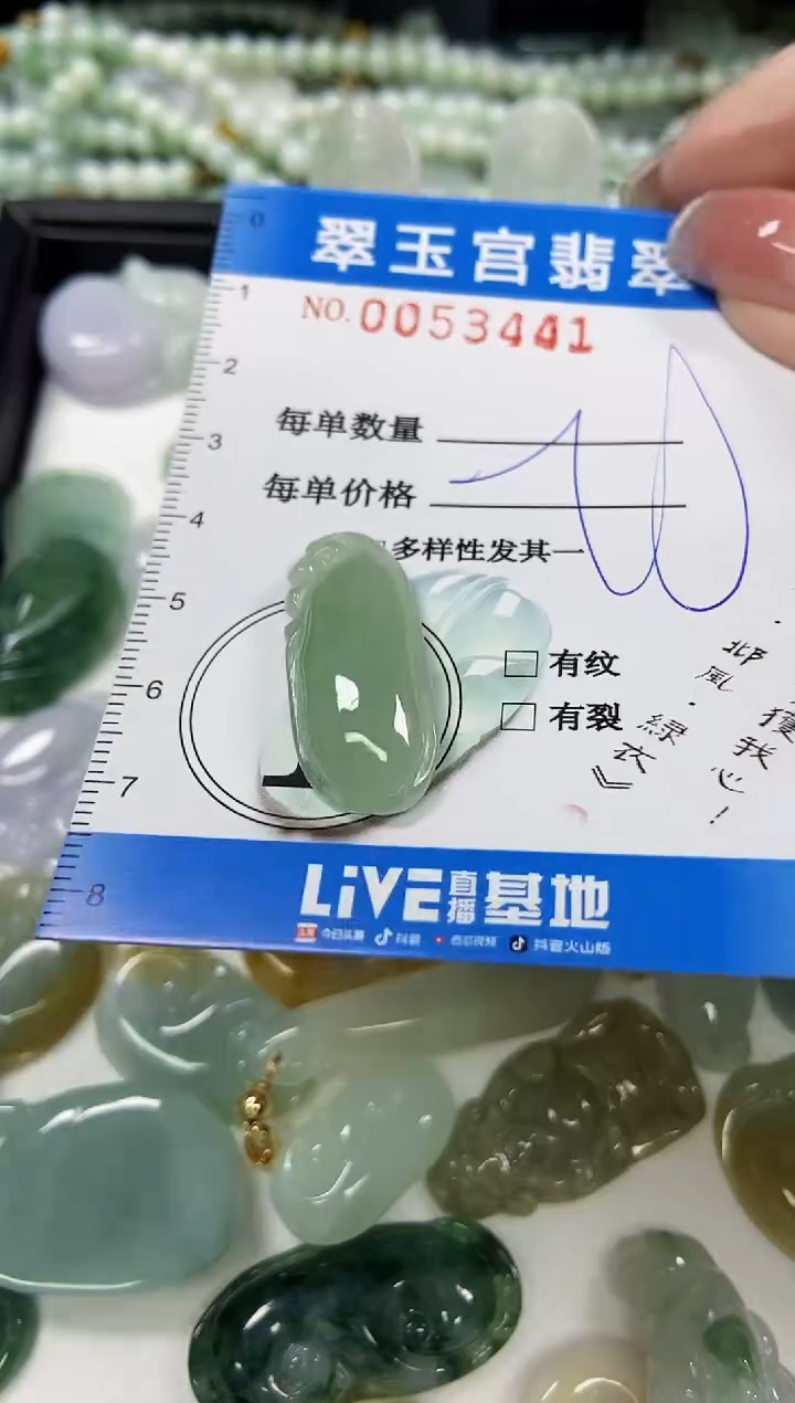 【闪购商品】翡翠颈饰未镶嵌闪购0053441