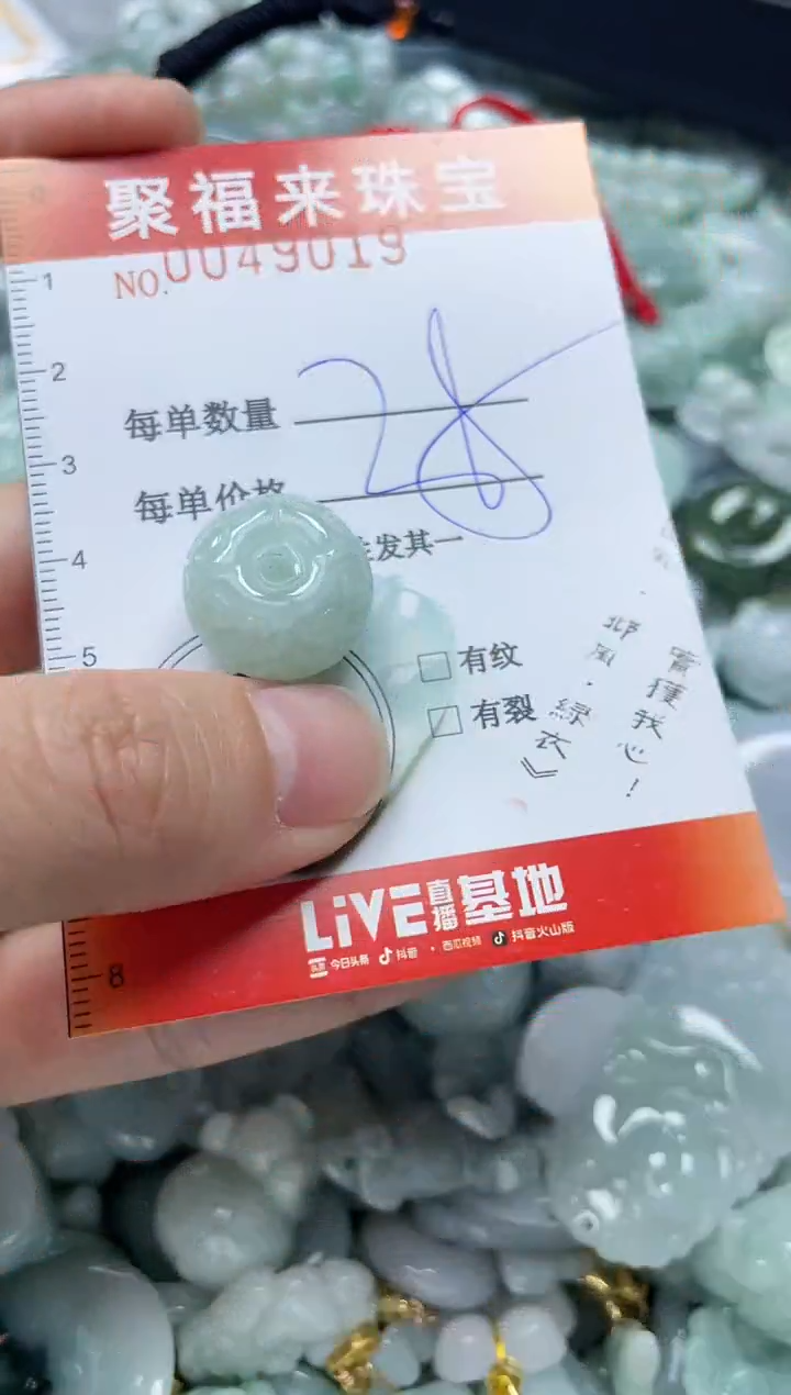 【闪购商品】翡翠颈饰未镶嵌闪购0049019