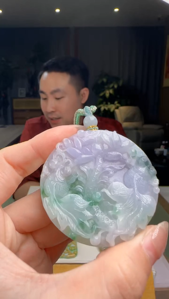 【闪购商品】翡翠吊坠(不含链)未镶嵌DY@@960Q3J13917