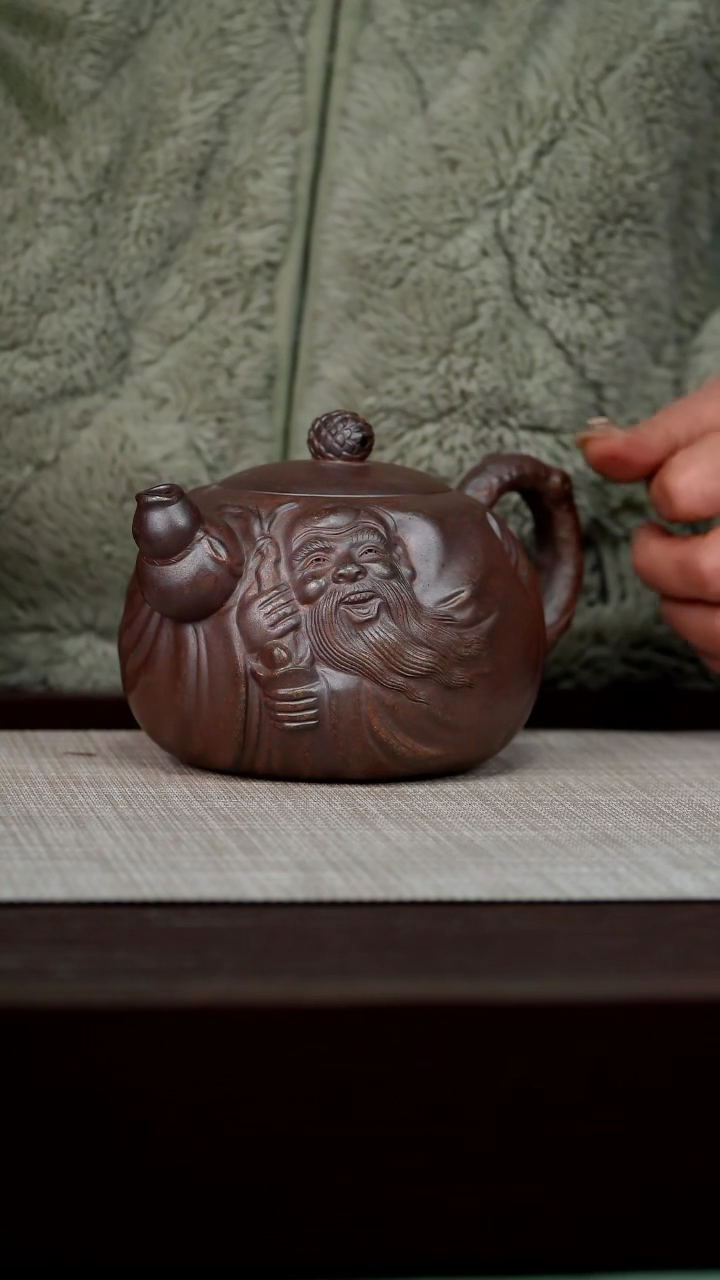 【闪购商品】宜兴原矿紫砂壶茶壶500C